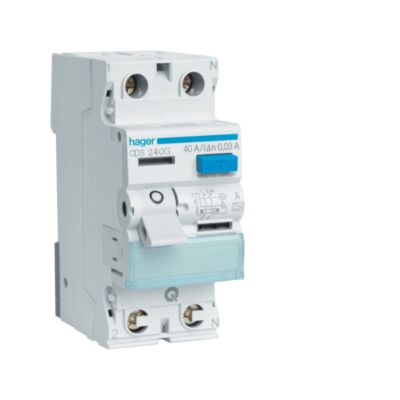 AARDLEKSCHAKELAAR 2P 40A 30MA KLASSE A-HAGER main product photo