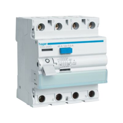 AARDLEKSCHAKELAAR 4P 40A 300MA KLASSE A-HAGER main product photo