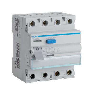 AARDLEKSCHAKELAAR 4P 40A 30MA KLASSE A-HAGER main product photo