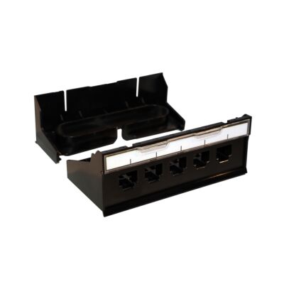 CASSETTE LEEG TBV 5 RJ CONNECTOREN IN GLASBOX LCS-LEGRAND main product photo