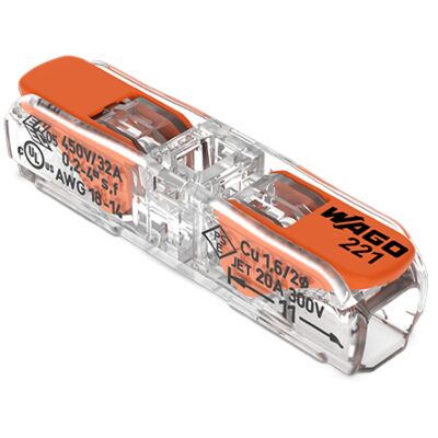DOORVERBINDINGSKLEM MET HENDEL MAX 4MM2 (VE=60)-WAGO main product photo