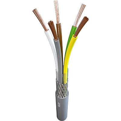 EQ CY 4x0,5 GRIJS KLEUR ECA-TKF main product photo
