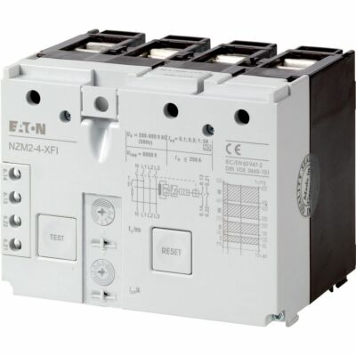 FOUTSTROOMBEVEILIGING NZM2-4-XFI 4P 0,1-3A-EATON main product photo