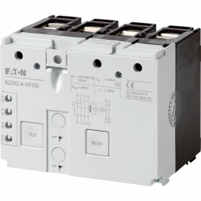 FOUTSTROOMBEVEILIGING NZM2-4-XFI30 4P 30MA-EATON main product photo