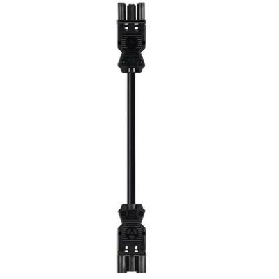 GST18 KOPPELKABEL 3X2,5 ZWART 2,5 METER ECA LSOH-WIELAND main product photo