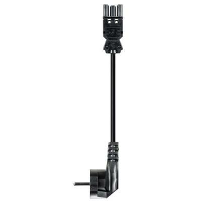 GST18 NETSNOER 3X1,5 ZWART 1,5 METER ECA PVC-WIELAND main product photo