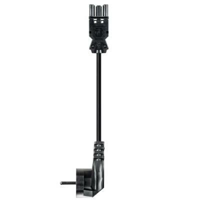 GST18 NETSNOER 3X1,5 ZWART 3,5 METER ECA PVC-WIELAND main product photo