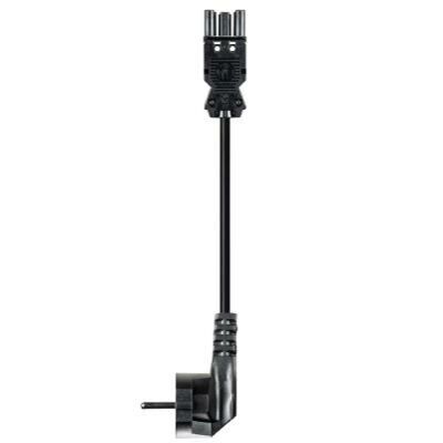 GST18 NETSNOER 3X1,5 ZWART 5,0 METER ECA PVC-WIELAND main product photo