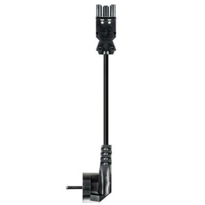 GST18 NETSNOER 3X1,5 ZWART 6,0 METER ECA PVC-WIELAND main product photo