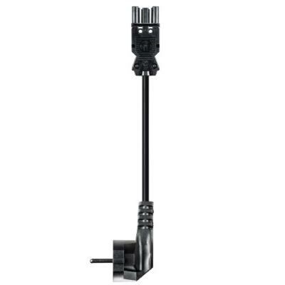 GST18 NETSNOER 3X1,5 ZWART 8,0 METER ECA PVC-WIELAND main product photo