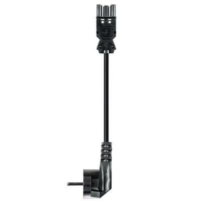 GST18 NETSNOER 3X1,5 ZWART 9,0 METER ECA PVC-WIELAND main product photo