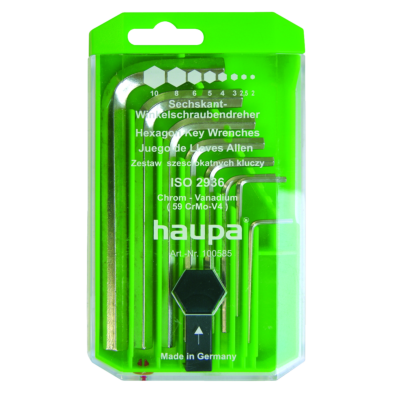 INBUSSLEUTELSET NIKKEL 8 DELIG-HAUPA main product photo