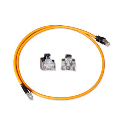 PATCHKABEL C7A 2,0 S/FTP ORANJE/ZWART RJ45-GG45-AGINODE main product photo