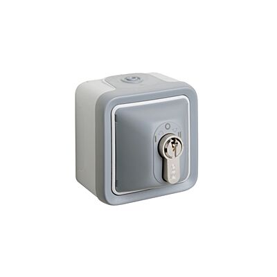 Plexo IP55 sleutelschak.z.cil 1/0/2-LEGRAND main product photo