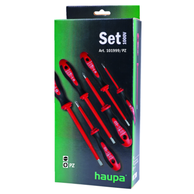SCHROEVENDR.SET 6-DEL.1000V.POZIDR.-HAUPA main product photo
