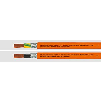 SINGLE 602-RC-CY 1X150 mm² ORANGE- main product photo