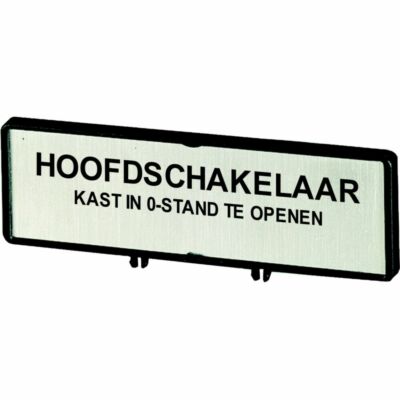 TEKSTPLAATJE M.HOUDER ZFS67-P3-EATON main product photo