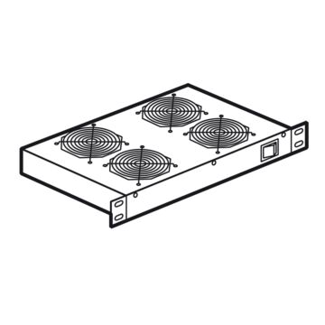 19inch Ventilatielegbord 80cm-LEGRAND