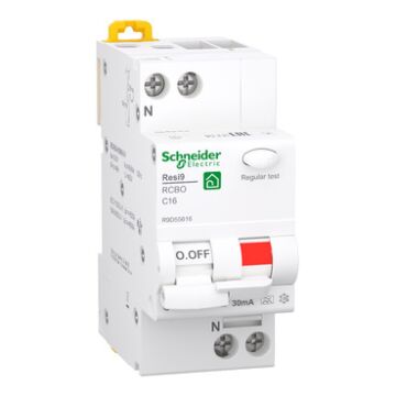 AARDLEKAUTOMAAT 1P+N 16A C 6000A 30MA TYPE A-SCHNEIDER