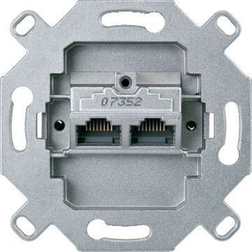 BINNENWERK 2 x RJ45 CAT 6 SHIELDED-SCHNEIDERM