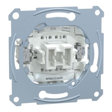 BINNENWERK KRUISSCHAKELAAR 1P 10A/AC 250V-SCHNEIDERM