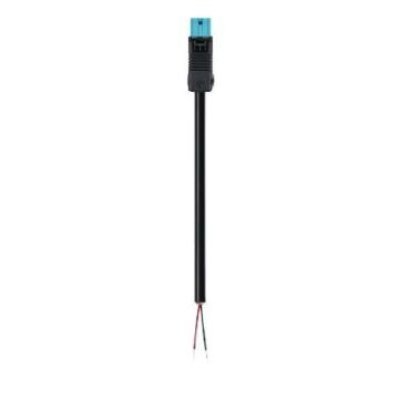 BST14 AANSLUITSNOER 2X0,5 PB 4,0M MALE PVC ECA-WIELAND