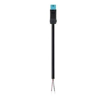 BST14 AANSLUITSNOER 2X0,5 PB 6,0M MALE PVC ECA-WIELAND