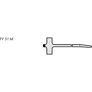 CABLE TIES TY-RAP TY 51 M-LAPP