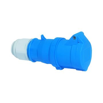 CEE CONTRASTEKER  3P 16A 6H QC+MG IP44 BLAUW-BALS