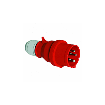CEE STEKER 5P 32A 6H QC+MG IP44-BALS