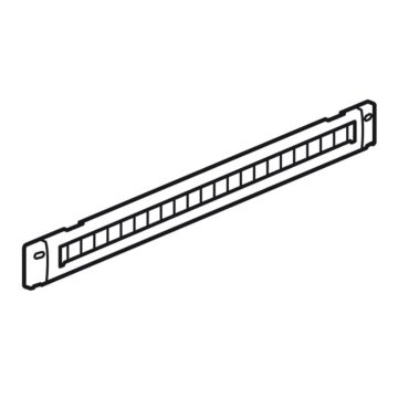Doorvoer 1HE borstel metaal-LEGRAND