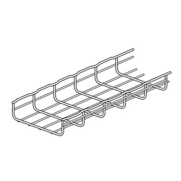 Draadgoot 3mtr 200x54-LEGRAND