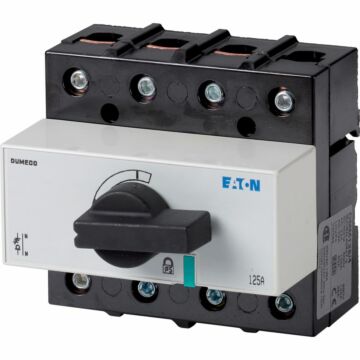 DUMECO DMM 125A 4P KNOP+H115 DMM125/4-EATON