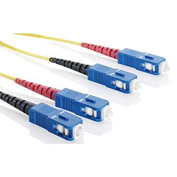 DUPLEX 9/125 SC/UPC-SC/UPC 15,0 GEEL 2MM-ESZET DATA