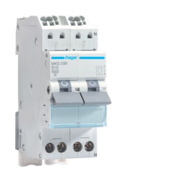FORNUISGROEP VKS03SF 2X1P+N 16A-HAGER