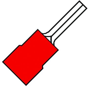 GEÏS. PENSTEKER P12 ROOD 0,34-1,65 (VE=100)-KLEMKO