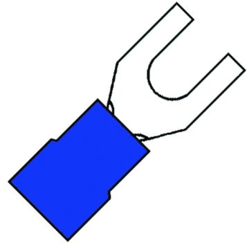 GEÏS VORKKABELSCHOEN M3,5 BLAUW 1,04-2,63 (VE=100)-KLEMKO