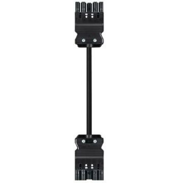 GST18 KOPPELKABEL 5X2,5 ZWART 5,5 METER ECA PVC-WIELAND