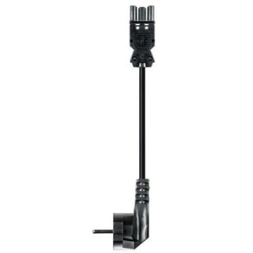 GST18 NETSNOER 3X1,5 ZWART 1,5 METER ECA PVC-WIELAND