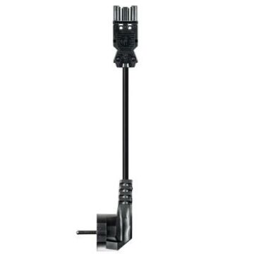 GST18 NETSNOER 3X1,5 ZWART 3,5 METER ECA PVC-WIELAND