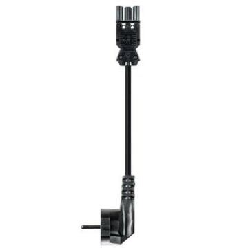 GST18 NETSNOER 3X1,5 ZWART 7,0 METER ECA PVC-WIELAND