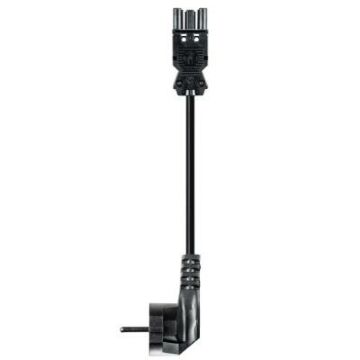 GST18 NETSNOER 3X1,5 ZWART 9,0 METER ECA PVC-WIELAND