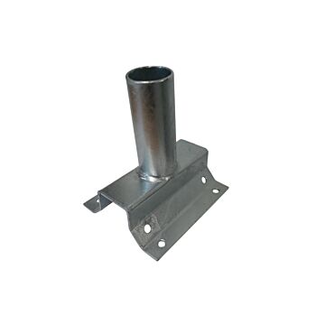 HOEK-/MUURSTEUN diam. 60mm, 150mm lang, 5gr.-ESZET EEH