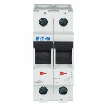 HOOFDSCHAK. IS-40/2 40A 2P-EATON