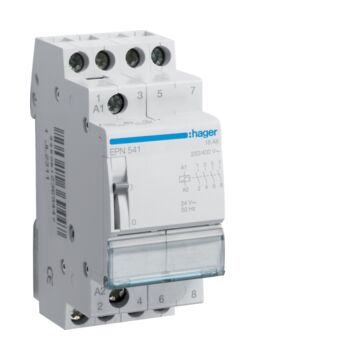 IMPULSRELAIS 16 A, 4 MAAK, 24 V AC-HAGER