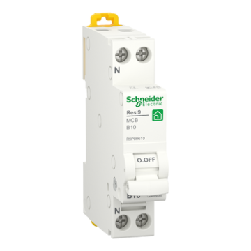INSTALLATIEAUTOMAAT 1P+N 10A B 6000A-SCHNEIDER
