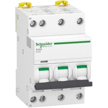 INSTALLATIEAUTOMAAT 3P+N C20 4500A/6kA-SCHNEIDER