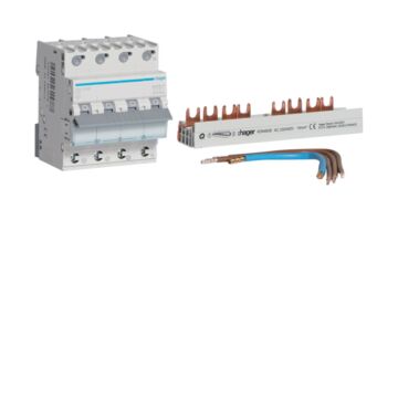 INSTALLATIEAUTOMAAT VKS05SK 3P+N 16A B-KAR 6KA-HAGER