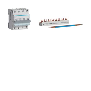 INSTALLATIEAUTOMAAT VKS08SC 3P+N 16A C-KAR 6KA-HAGER