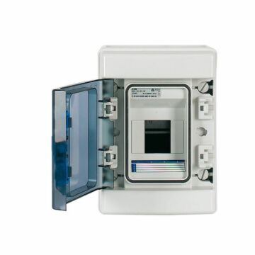 INSTALLATIEKAST IKA-1/4-ST OPBOUW IP65 1X4TE IP65-EATON